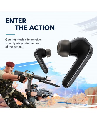 JLab Epic Air Sport ANC True Wireless Bluetooth 5 Earbuds | Headphones for Working Out | IP66 Sweatproof | 15-Hour Battery Life, 55-Hour Charging Case | Music Controls | 3 EQ Sound Settings